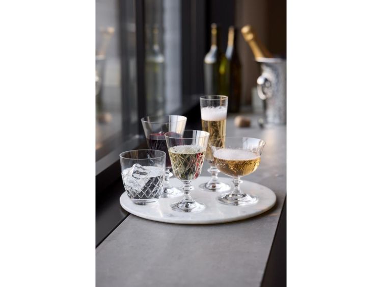 Lyngby Glass 2 Eaton Rode Wijnglazen 26cl (Transparant) - Panache (Koksijde)