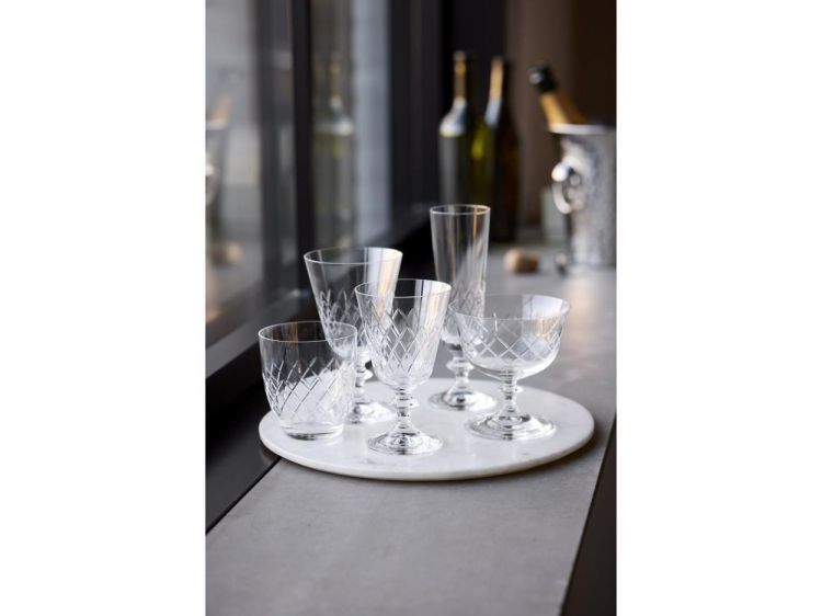 Lyngby Glass 2 Eaton Rode Wijnglazen 26cl (Transparant) - Panache (Koksijde)