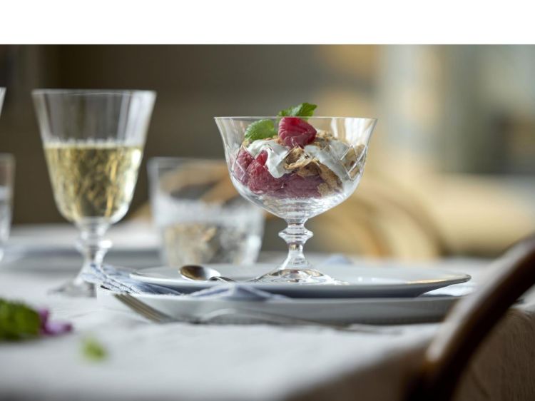 Lyngby Glass 2 Eaton Witte Wijnglazen 23cl (Transparant) - Panache (Koksijde)