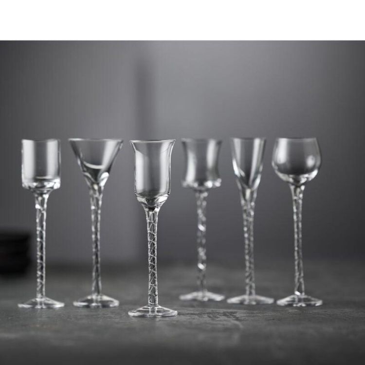 Lyngby Glass 6 verres à liqueur 2,5 cl (Clear) - Panache (Koksijde)