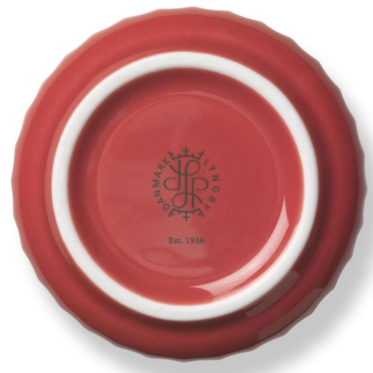 Lyngby Porcelaen Vaas H15.5cm (Red) - Panache (Koksijde)