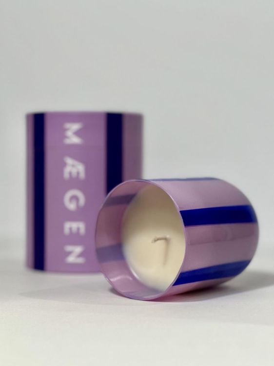 Maegen Bougie Parfumée Atina - Blackcurrant & Oudh (Purple) - Panache (Koksijde)