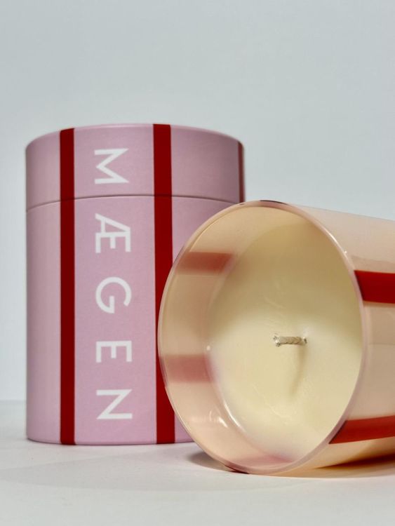 Maegen Bougie Parfumée Atina - Orange Blossom & Basil (Pink) - Panache (Koksijde)