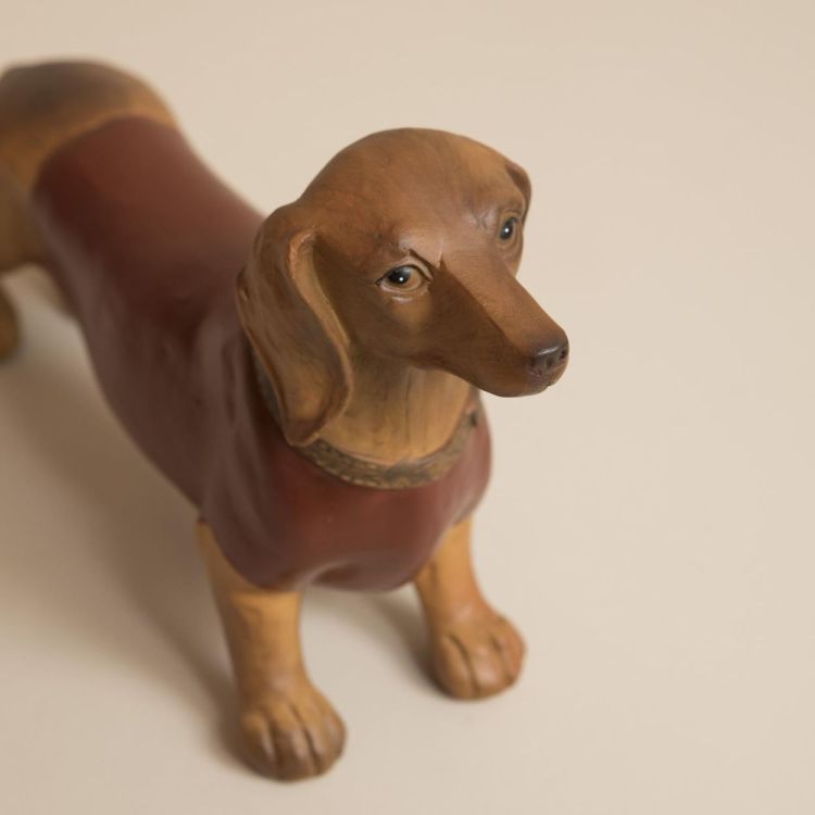 Mahe Homeware Dachshund Greta (Bordeaux) - Panache (Koksijde)