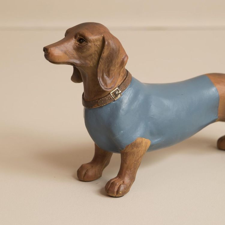 Mahe Homeware Dachshund Rolf (Blue) - Panache (Koksijde)