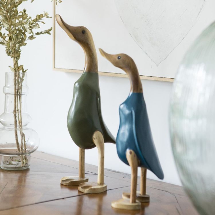 Mahe Homeware Duck M (Teal) - Panache (Koksijde)