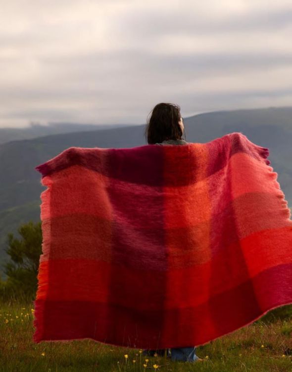 Mantas Ezcaray EZCARAY MOHAIR THROW 130x200cm () - Panache (Koksijde)