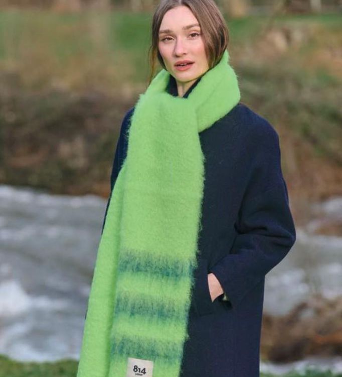 Mantas Ezcaray Fluor Or Pastel Foulard 23x270cm () - Panache (Koksijde)