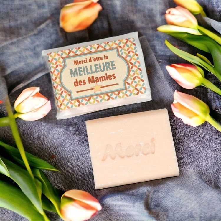 Mas Du Roseau Savon 50g Merci d'être la meilleure des Mamies (Multi) - Panache (Koksijde)