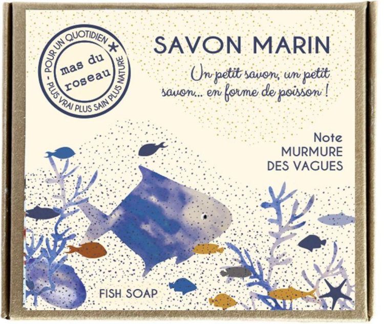 Mas Du Roseau Savon Marin - Notre Murmure des Vagues 145g (Blauw) - Panache (Koksijde)