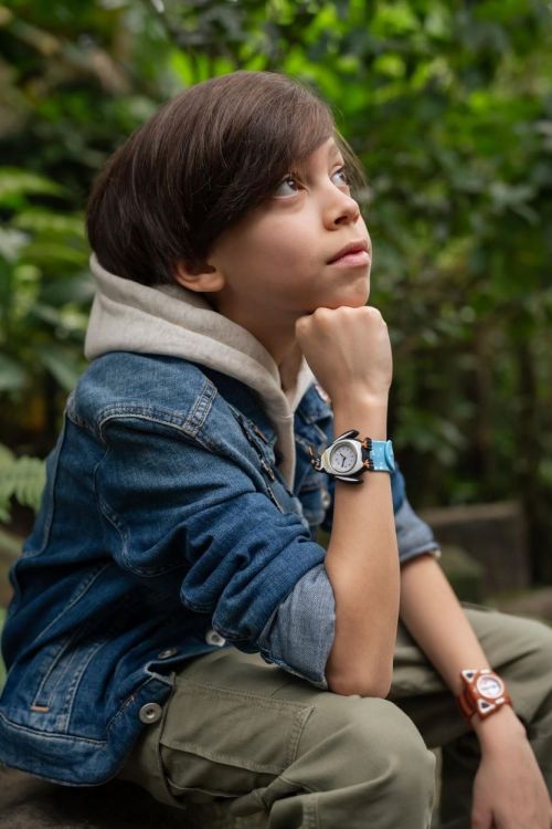 Mava Design Montre slap Pingouin (Blauw) - Panache (Koksijde)