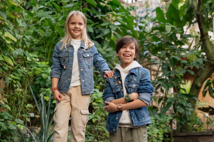 Mava Design Montre slap Tigre (Oranje) - Panache (Koksijde)