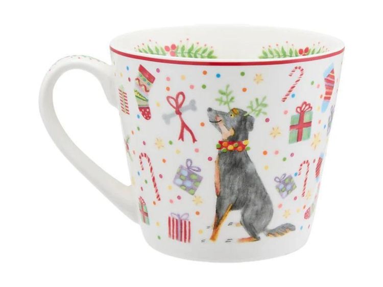 Maxwell & Williams Mug Jolly Joy Joy dog 400ml (Multi) - Panache (Koksijde)