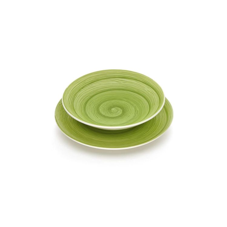 Memento Dinner plate Lime (Lime) - Panache (Koksijde)