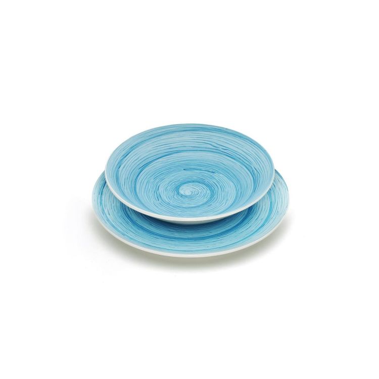 Memento Dinner plate Turquoise (Turquoise) - Panache (Koksijde)