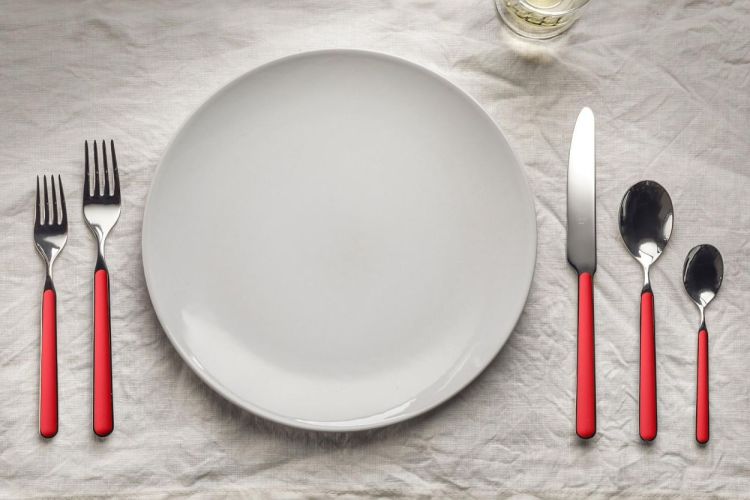 Mepra Couverts 24 pièces Mepra Fantasia Rosso (Rosso) - Panache (Koksijde)