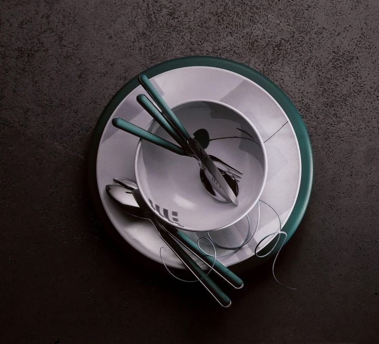 Mepra Couverts 24 pièces Mepra Fantasia Verde (Verde) - Panache (Koksijde)