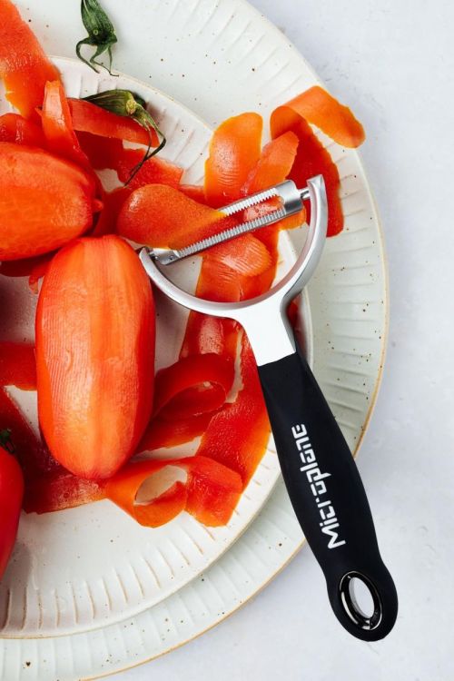 Microplane Dunschiller kartel - tomaten (Zwart) - Panache (Koksijde)