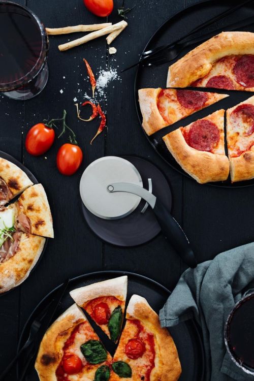 Microplane Pizzasnijder Pro (Zwart) - Panache (Koksijde)