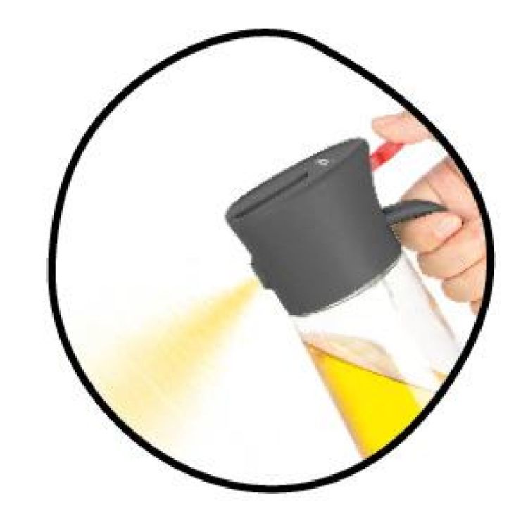 MoHA! 2-in-1 oliespay oliefles Oliva (Grijs) - Panache (Koksijde)