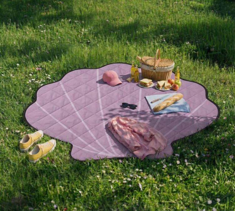 Moji Picknickdeken Shell Bay (Purple) - Panache (Koksijde)