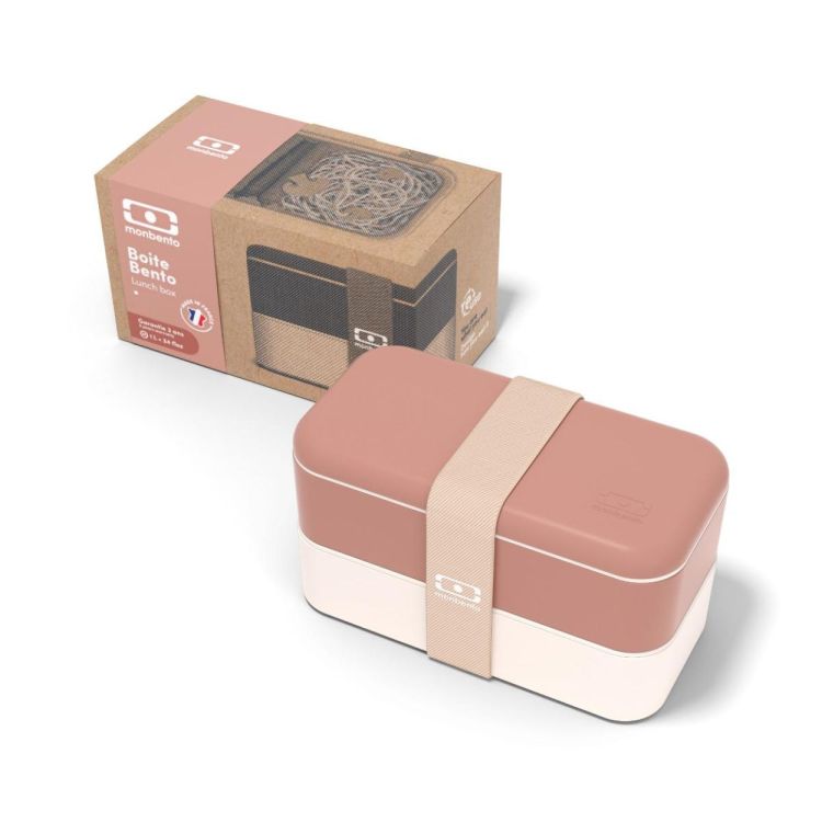 Mon Bento Lunchbox original 1l (Pink Moka) - Panache (Koksijde)