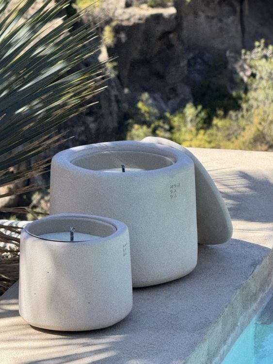 Mon Dada Corse Candle M outdoor hervulbaar + deksel (Desert) - Panache (Koksijde)