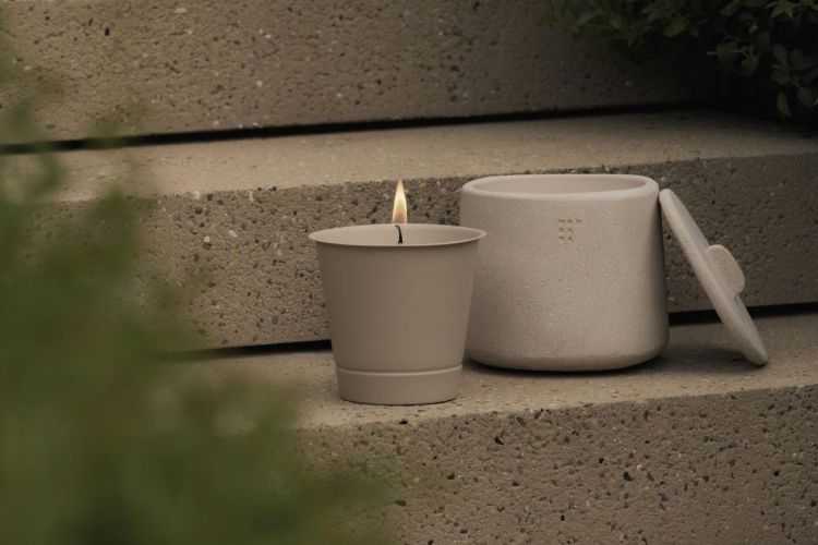 Mon Dada Corse Candle XL outdoor hervulbaar + deksel (Desert) - Panache (Koksijde)