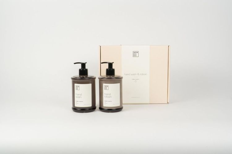 Mon Dada Giftset hand wash & lotion - Down to earth (Grey) - Panache (Koksijde)