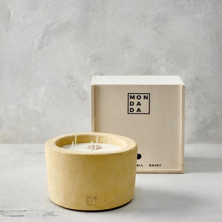 Mon Dada Urban Candle L - Desire Sky (mustard) - Panache (Koksijde)