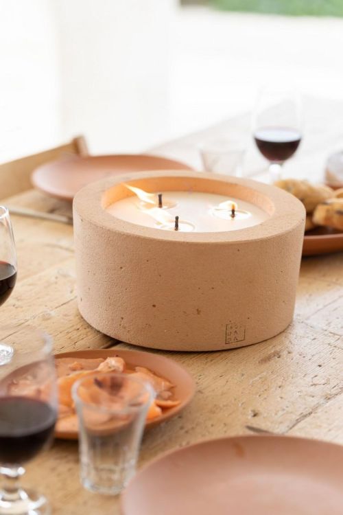 Mon Dada Urban Candle Table L outdoor (Ecru) - Panache (Koksijde)