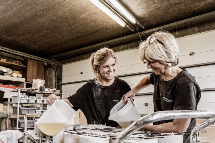 Mon Dada Urban Candle XL outdoor + couvercle (Ecru) - Panache (Koksijde)