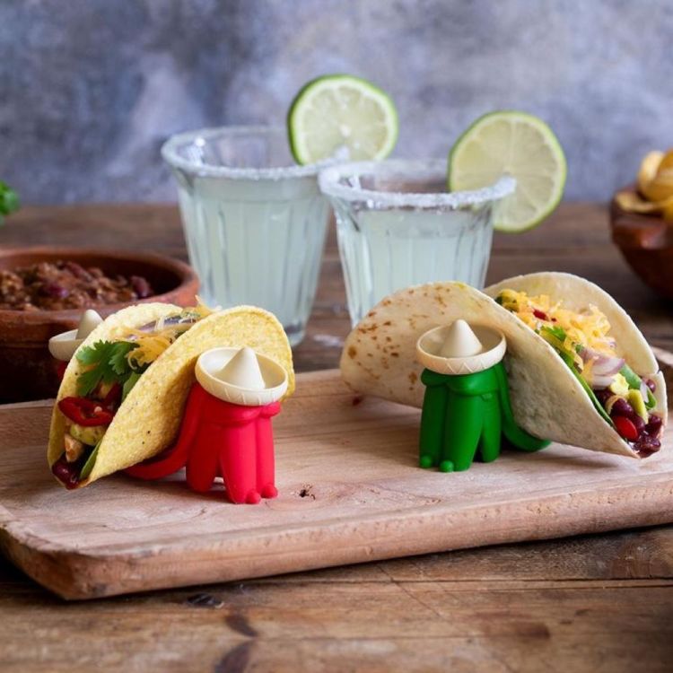 Monkey Business Los Dos taco Holders (Rood) - Panache (Koksijde)