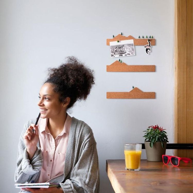 Monkey Business Memo Mountain 3 prikborden (Kurk) - Panache (Koksijde)