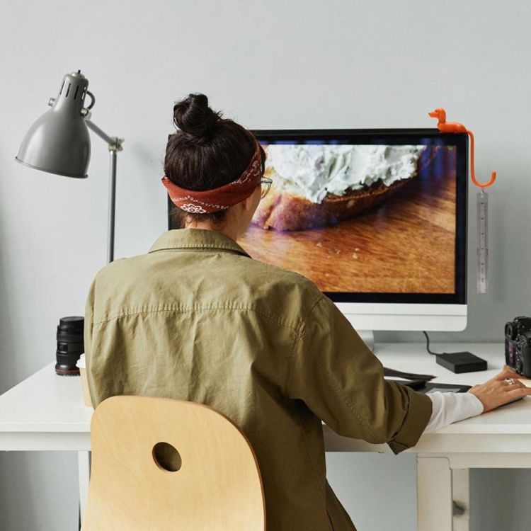 Monkey Business Rusty - schermhaak (Oranje) - Panache (Koksijde)