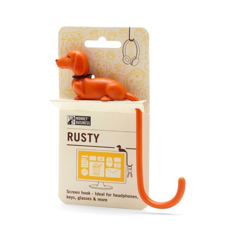 Monkey Business Rusty - schermhaak (Oranje) - Panache (Koksijde)