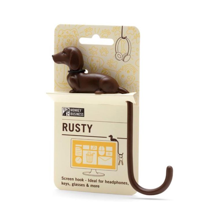 Monkey Business Rusty - Crochet d’écran (Bruin) - Panache (Koksijde)