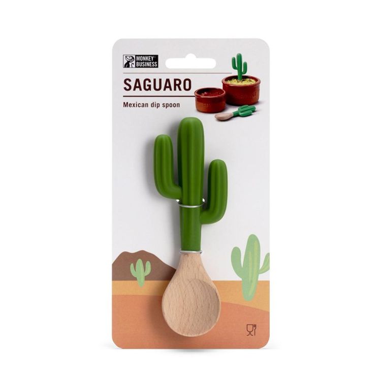 Monkey Business Saguaro Dip Spoon (Groen) - Panache (Koksijde)