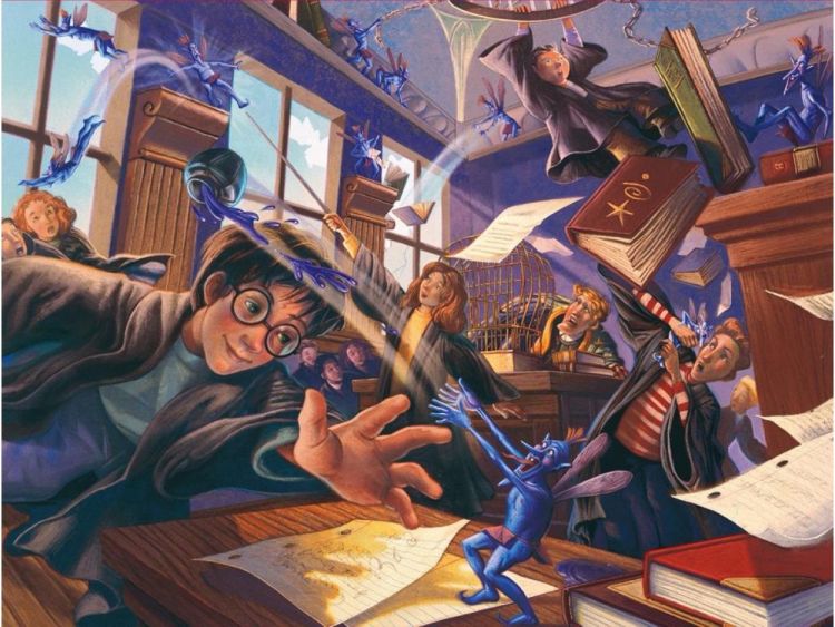 New York Puzzle Company Harry Potter Peskipiksi Pesternomi - 1000 pièces () - Panache (Koksijde)