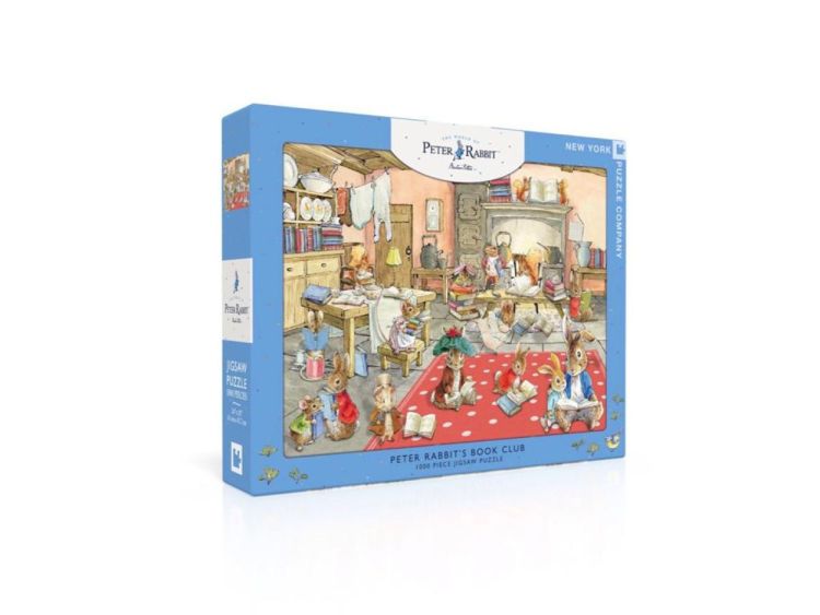 New York Puzzle Company Peter Rabbit's Book Club - 1000 pieces () - Panache (Koksijde)