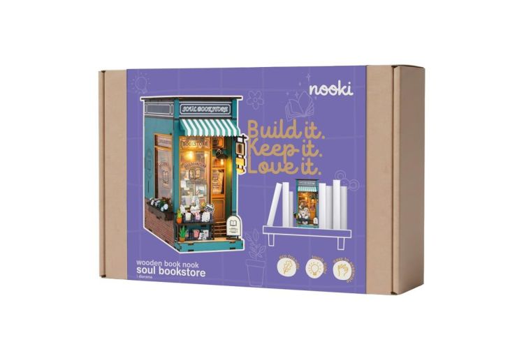 Nooki Book Nook Kit - Soul Bookstore (Multi) - Panache (Koksijde)