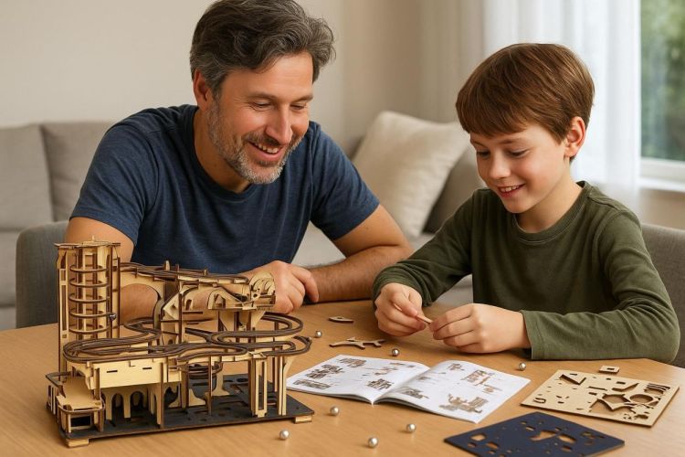 Nooki DIY Marble Run - Flight Path (Wood) - Panache (Koksijde)
