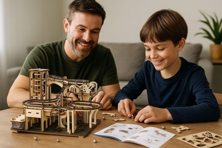 Nooki DIY Marble Run - Flight Path (Wood) - Panache (Koksijde)