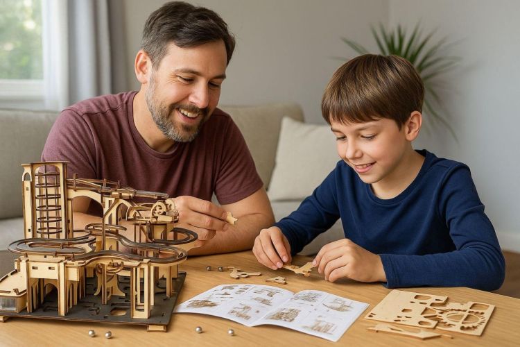 Nooki DIY Marble Run - Flight Path (Wood) - Panache (Koksijde)