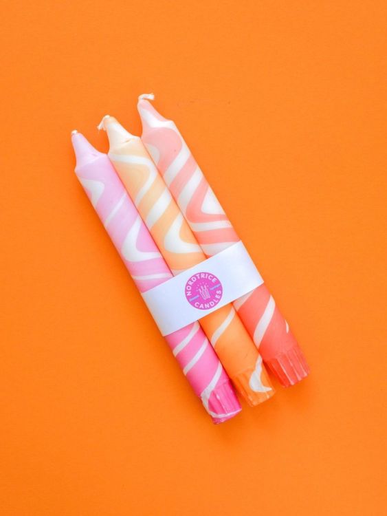 Nordtrice 3 Bougies Marble Sunset (Multi) - Panache (Koksijde)