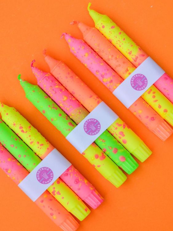 Nordtrice 3 kaarsen Neon Orange (Multi) - Panache (Koksijde)