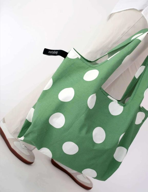 Notabag Tote Notabag Olive Dots (Olive) - Panache (Koksijde)
