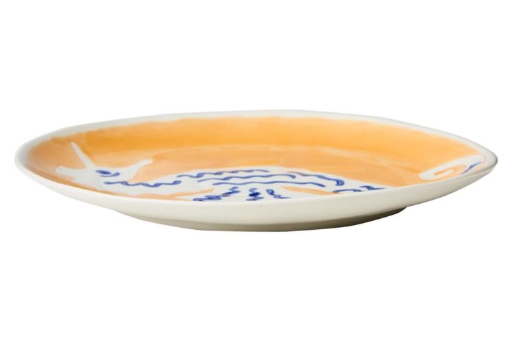 Novità Home Assiette Hippocampe (Oranje) - Panache (Koksijde)
