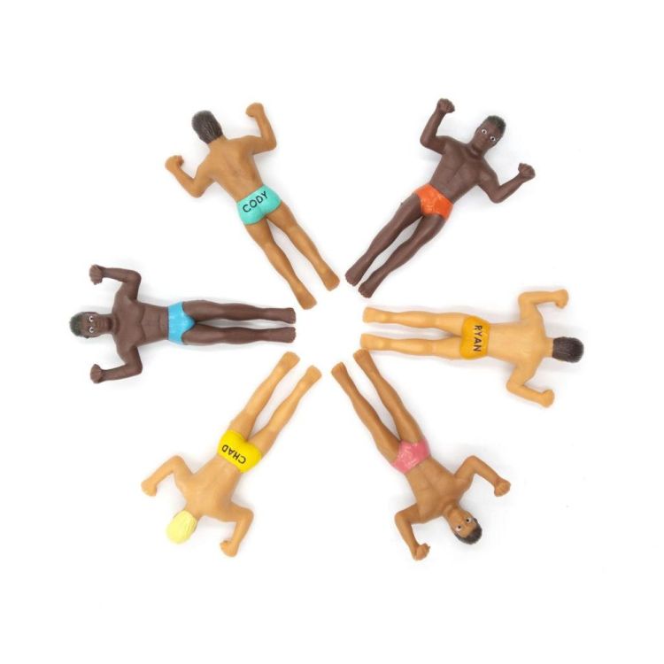 NPW Gifts Glasmarkers Drinking Buddies 6-delig (Multi) - Panache (Koksijde)