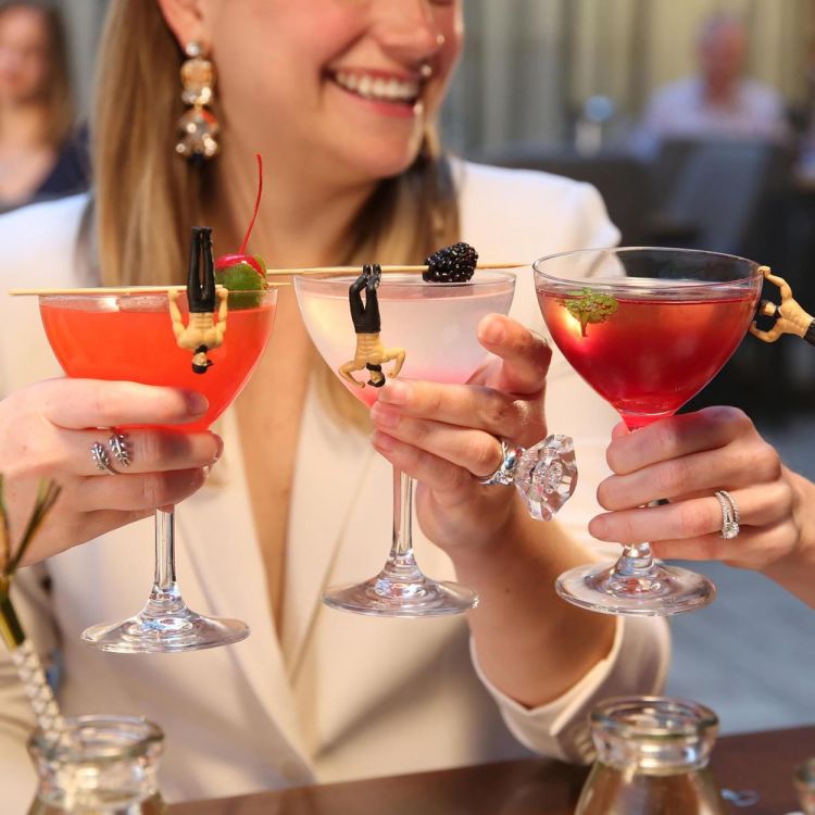 NPW Gifts Glasmarkers Ladies Night 4-delig (Multi) - Panache (Koksijde)